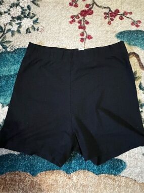 Los Angeles Apparel Classic Black Women’s Stretch Bike Shorts
